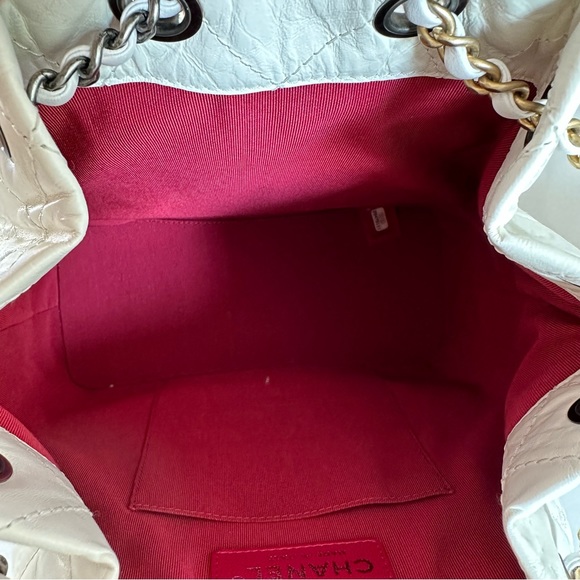 AUTHENTIC CHANEL Gabrielle Small Leather Backpack - Picture 10 of 13